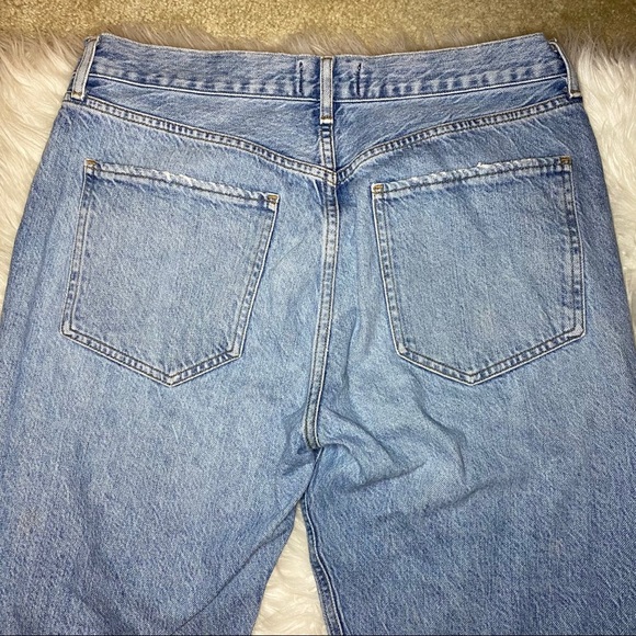 Agolde Riley High Rise Crop in “Blur” - Picture 10 of 16